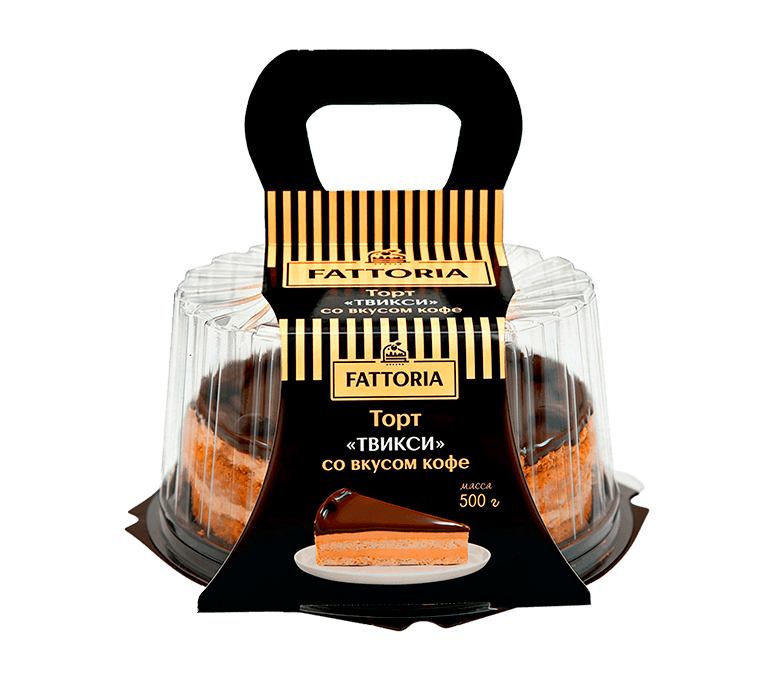Торт «Твикси» Fattoria со вкусом кофе, 500 г