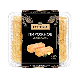 Пирожное Бонапарт, Fattoria, 450 г