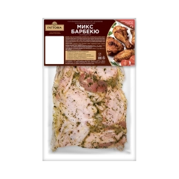 Полуфабрикат из мяса цыплят-бройлеров «Микс барбекю»  охл. Fattoria, 1 кг